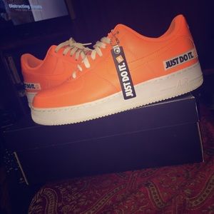 Air Force 1 JDI orange